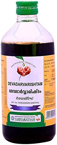 Vaidyaratnam Devadarvarishtam 450 мл (опаковка от 2) Аюрведа билкови продукти, биологични продукти по аюрведа