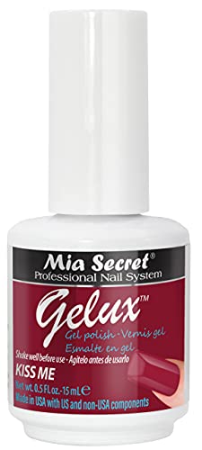 Mia Secret Gelux Soak-off гел-лак за нокти color Kiss Me - Гел - лак, отвержденный лампа за нокти - Esmaltes para uñas