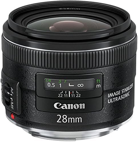 Широкоъгълен обектив Canon EF 28mm f/2.8 IS USM - Фиксиран
