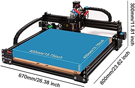 FoxAlien Masuter 4040 3-axis CNC Router Machine + 300W Spindle Upgrade Kit