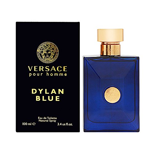 Versace Pour Homme Дилън Blue for Men Тоалетна вода Спрей, 3,4 грама