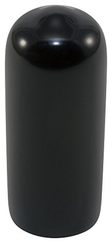 Тапи 99190138 Пластмасова кръгла капачка VC-375-16, Винил, ID капачки 0.375 Дължина 1.000, черен (опаковка от 500)