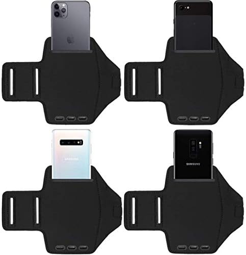 i2 Gear Armband е Съвместим с iPhone Xs, X, Samsung Galaxy S10, S9, S8, S7, Google Pixel 2, 3 - Отразяваща Притежателя