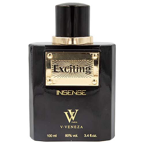 Dumont Вълнуващи Insense (3,4 oz) Eau De Perfum – Unisex Perfume Body Spray for Men, Women, Him, Her - Силен Парфюм с
