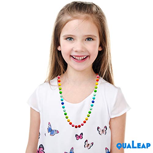 Сензорно Жевательное Колие за деца, Момичета - Oral Sensor Ivan Toys Teether Necklace Chewing Necklace Teething Necklace