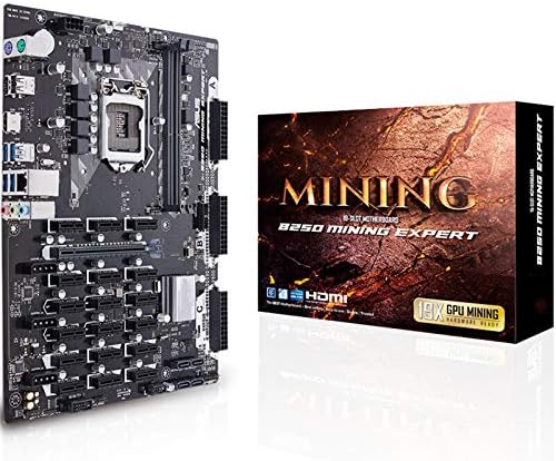 Xiaolizi ETH Mining дънната Платка, 19X GPU Mining B250 Mining Expert за ETH Mining Machine 8 GPU B250 дънната Платка