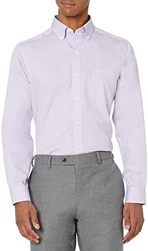 Мъжки приталенная риза с яка, копчета Pinpoint Non-Iron Shirt Dress копчета