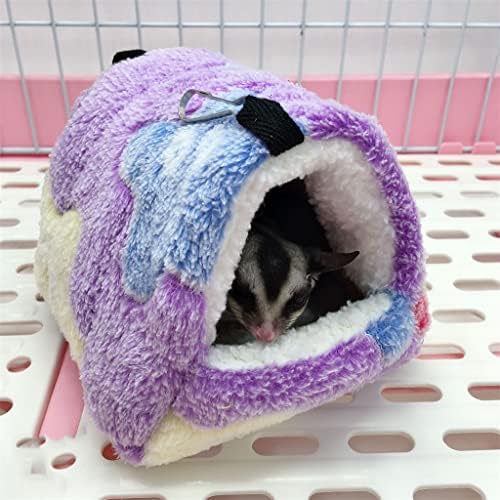 GUTIAN Small Pet Cage Mini Hamster Новородено Хамак Заек Малки Животни в Топъл и уютен Дом