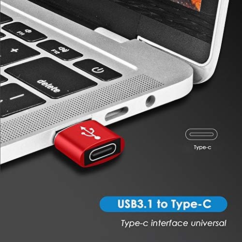 LUYANhapy9 Mini Type-C Female to USB 3.0 Male Adapter Data Transfer Charging OTG Connector Бързо Зареждане и Синхронизация