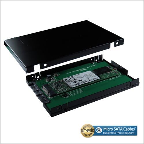 SATA III to M. 2 SSD Adapter Device Sleep Mode (DEVSLP) с кутия за съхранение