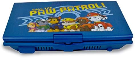 Портативен DVD плейър Nickelodeons Paw Patrol Theme с 9-инчов повратна екран, пътна чанта и 2 комплекта слушалки, синьо