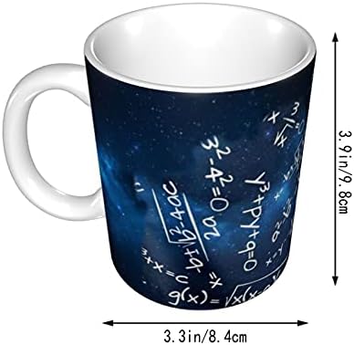 Математика Големи Керамични Чаши, Комплекти Кафе, чай, какао, подарък за нов дом и т.н. Чаши за топли или студени напитки
