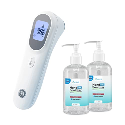 Термометър | GE Дигитален термометър Плюс 2 бутилки 8 унции дезинфектант