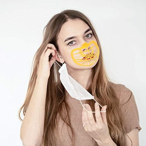 Healifty 10шт 3D Грижи За Кожата на Лицето Скоба Носа Подложки Червило Предпазна Скоба на Вътрешната Защитна Поддръжка