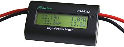 Цифров измерител на мощност на постоянен ток Manson (с вътрешен шунтом)