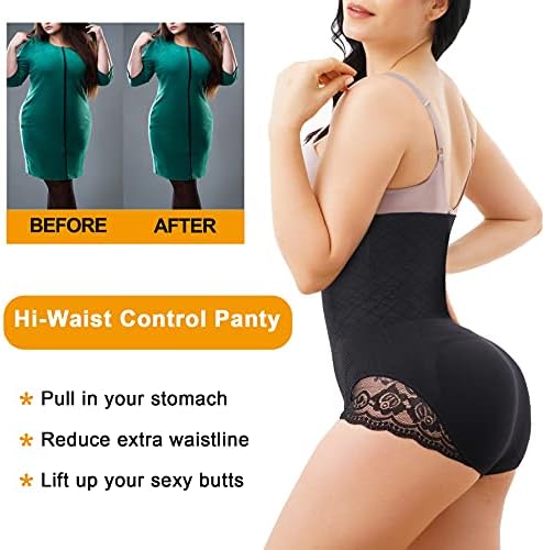 GAODI Nebility Women Body Shaper-Butt Lifter Hi-Waist Panty Seamless Waist Trainer Корема Control Shapewear