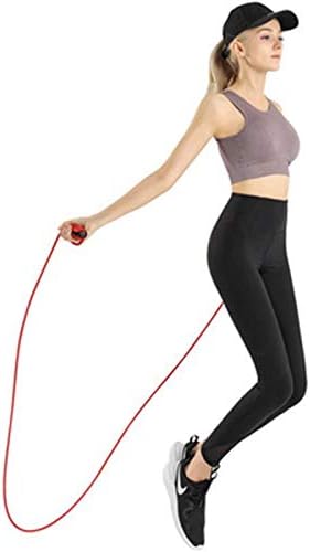 Panniy Bearing Cotton Въжето Nylon Скок Въже, Регулируемо въже за скачане, идеален за тренировки за поддържане на форма,