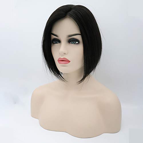 UniWigs Круша Реми Human Hair Topper with layers, 10 inches Length, 5.25 inchesx4.75 inches Mono Base Full Hand Tied For