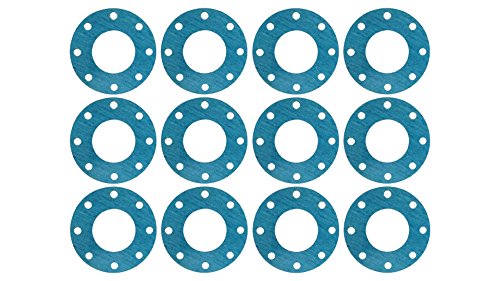 Sterling Seal CFF1082.1800. 125.150X12 Compressed Fiber SSS ФНИ-61 SAN 1082 Full Face Gasket, 18 x 1/8 Thick x 150 (Pack