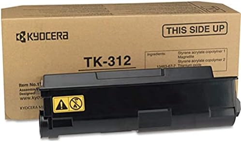 Kyocera TK-312 1T02F80US0 FS-2000 FS-2000D FS-2000DN Тонер касета (черен) в търговията на дребно опаковки